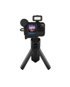 gopro placed on tripod stand