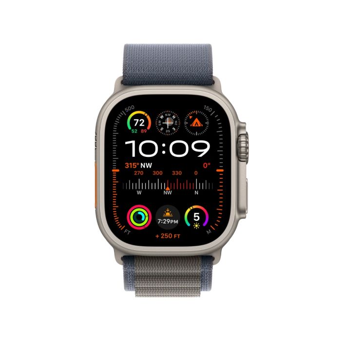 Apple Watch Ultra 2 Titanium Case with Alpine Loop
