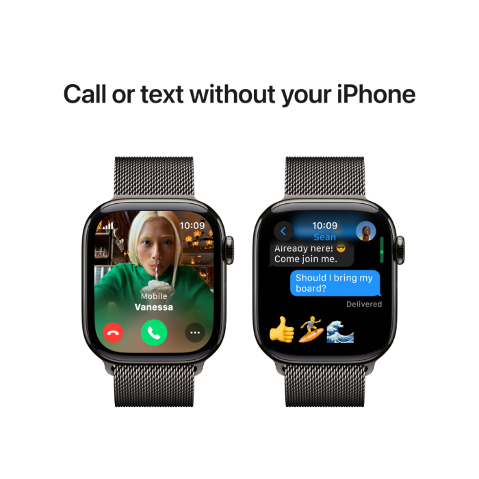 Texting watch for iphone outlet