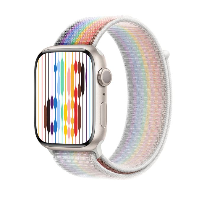 Apple Watch Band Sport Loop 45mm Pride Edition Regular