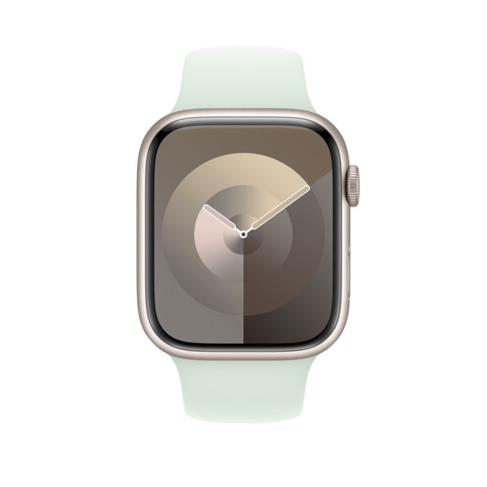 Apple Watch 45mm Soft Mint Sport Band M L