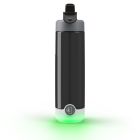 smart water bottle with glow light at the bottom of the bottle and a sipping nozzle