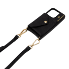 Back view of Iphone case with strap