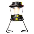 Goal Zero Solar Powered Lighthouse 600 Lantern standing as light showing USB cable and input.
