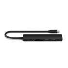 Satechi 6-in-1 USB-C Slim Multi-Port Adapter - Black
