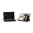 ASUS ZenScreen Go 15.6-inch Wireless Mirroring Portable Monitor. Front and back