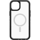 clear case with black rim and magsafe