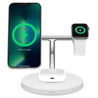 front view of 3-in-1 wireless charger with Magsafe 