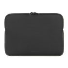 black colour sleeve with a zip compartment