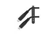 Front view of Moov PowerMotion USB-C to USB-C 1.2m Cable (USB 3.0) - Black