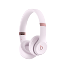 Beats Solo 4 Wireless Headphones, with flex-grip headband, customisable sliders and ergonomically angled ear cups.