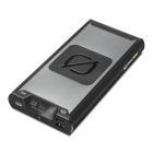 powerbank with connection ports at the bottom