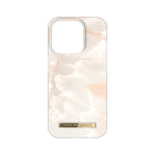 Ideal of Sweden iPhone 15 Pro Case with MagSafe - Rose Pearl Marble. Back