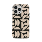 moon shape design on case placed on phone