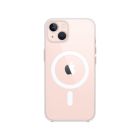 clear case placed on iPhone with MagSafe symbol