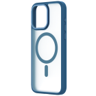 Moov iPhone 15 Pro Max SoftTouch Edge Case with MagSafe - Classic Blue