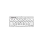 Logitech Pebble Keys 2 K380s Bluetooth Keyboard - Tonal White. Top view