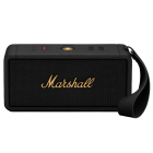 Marshall Middleton Waterproof Bluetooth Speaker front view with strap