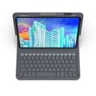keyboard with holder for pencil 