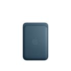 Apple iPhone FineWoven Wallet with MagSafe - Pacific Blue. Front