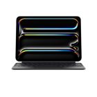 iPad Pro 11-inch snugly encased in the Magic Keyboard showing the keyboad keys including the 14-key function on the upper row and the trackpad.