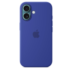 Silicone case placed on iPhone 16