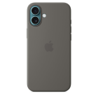 silicone case placed on iPhone 16 Plus