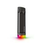 smart water bottle with glow lights on the bottom