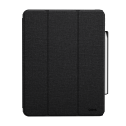 front view of ipad case with apple pencil holder
