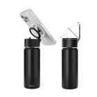 QDOS Sip & Snap MagSafe Water Bottle - Black