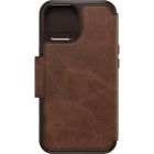 OtterBox Strada iPhone 15 Case with MagSafe - Espresso. Back