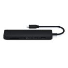 Satechi Slim Multiport with Ethernet Adapter - showing the ports