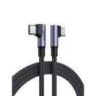 UGREEN USB-C to USB-C 1m Angle Cable - Grey