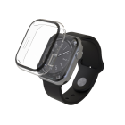 screen protector case being placed on Apple Watch