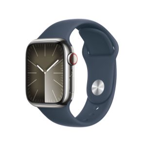 Apple Watch with Digital Crown and button on the side