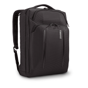 front view of bag with different zip compartments