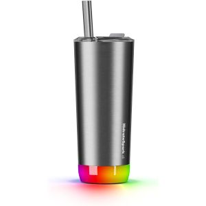 HidrateSpark PRO 590ml Smart Tumbler Bottle - Brushed Stainless Steel