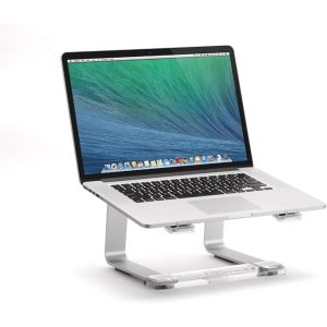 Open Macbook on stand