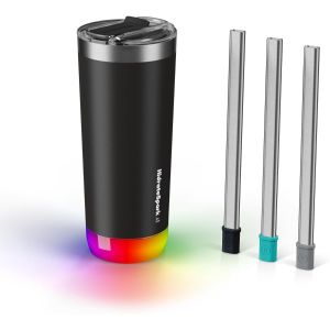 Bottle with 3 straws