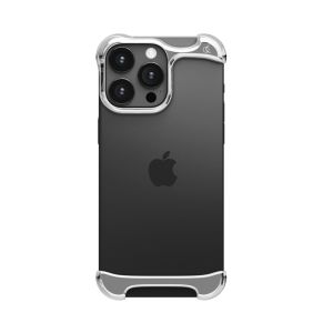 Arc Pulse iPhone 16 Pro Max Slide-On Aluminium Case - Polished Silver