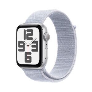 Side view of the Apple Watch case showing the digital crown and the side button