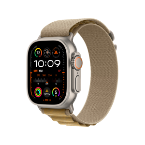 Apple Watch side facing