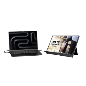ASUS ZenScreen Go 15.6-inch Wireless Mirroring Portable Monitor. Front and back