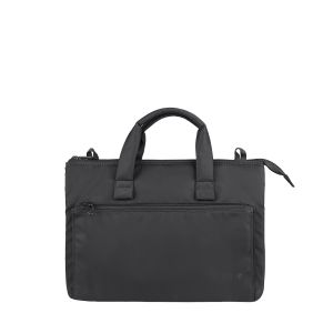 front view of bag with different zip compartments