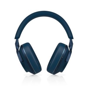 Bowers & Wilkins PX7 S2e Over-Ear Noise Cancelling Headphones - Ocean Blue. View from front