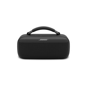 front view of speaker with handle