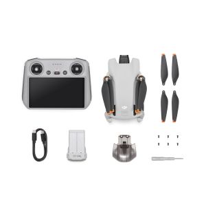 DJI drone with controller and other accessories
