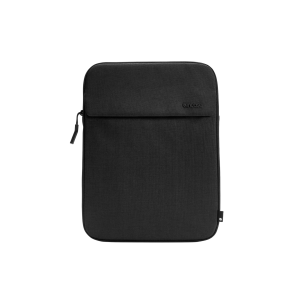 Front view of the Incase MacBook Pro 14/13-inch/Air 13-inch Crosstown Sleeve with Woolenex - Black