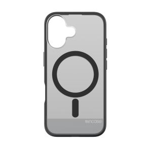 Front view of black Incase Phone 16 Slim MagSafe Case 