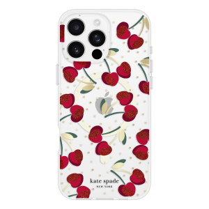 Back of the Kate Spade iPhone 16 Pro case showing the three camera system